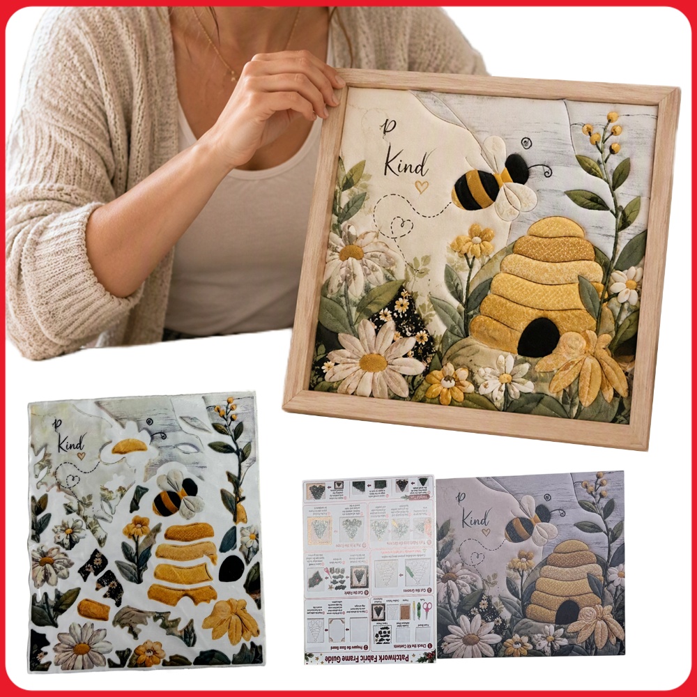 Embroidery Craft - طقم تطريز بالإبرة المثقوبة DIY بتصميم