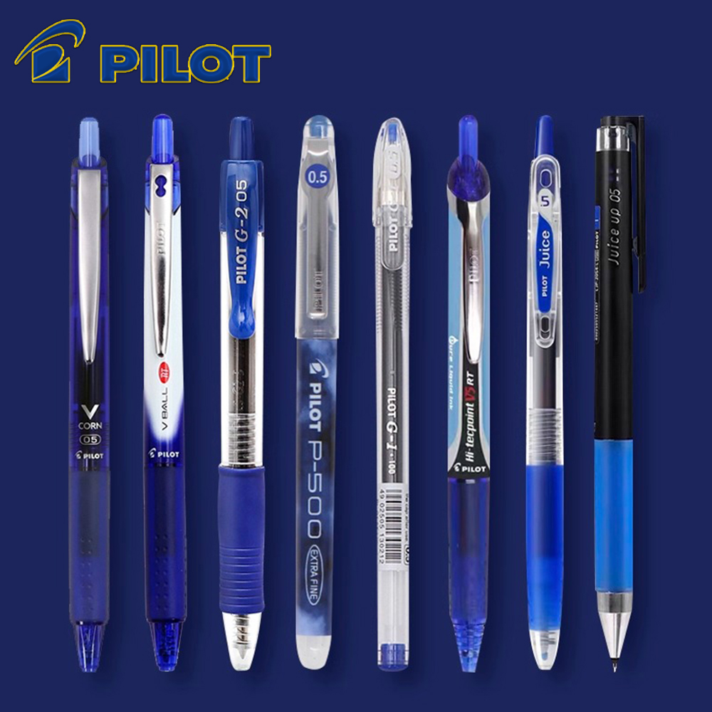 Pilot Pen V5 - اليابان الطيار الأزرق هلام القلم جمع
