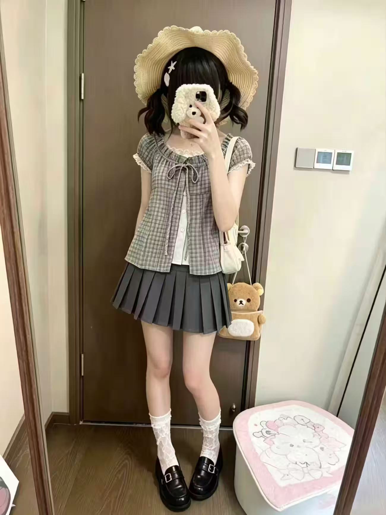 طقم ياباني عتيق من قطعتين للنس - مراجعة Elastic Lace Trim وسعره