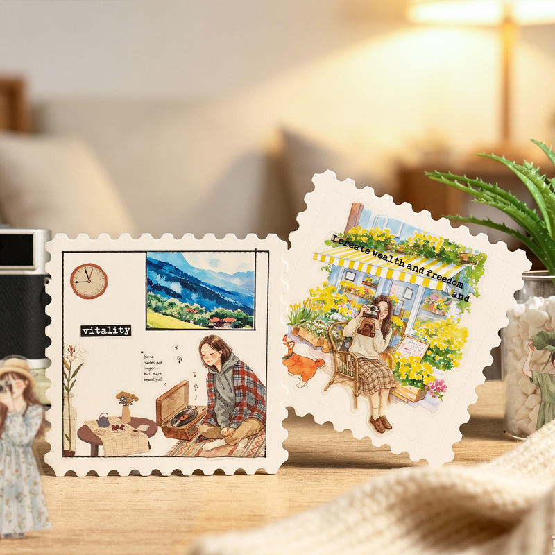 عبوة واحدة/20 قطعة من ملصقات ا - مراجعة Embellishments For Scrapbooking وسعره