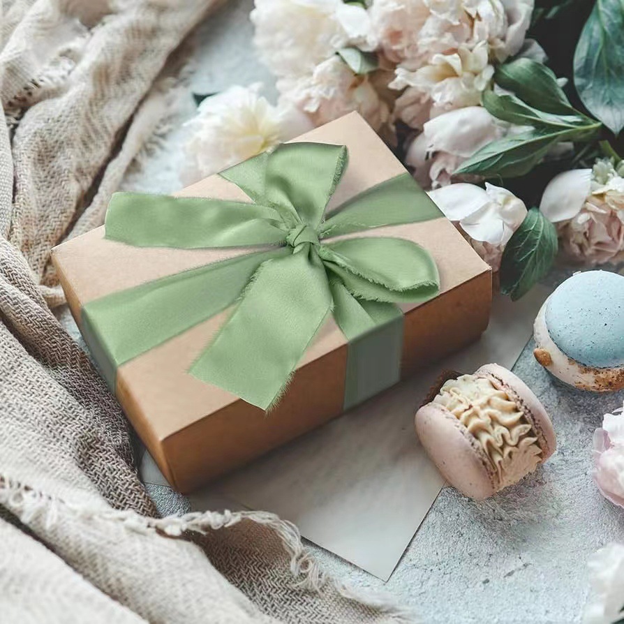 شريط حرير ساتان 3 لفات على بكر - مراجعة Organza Ribbon Spool وسعره