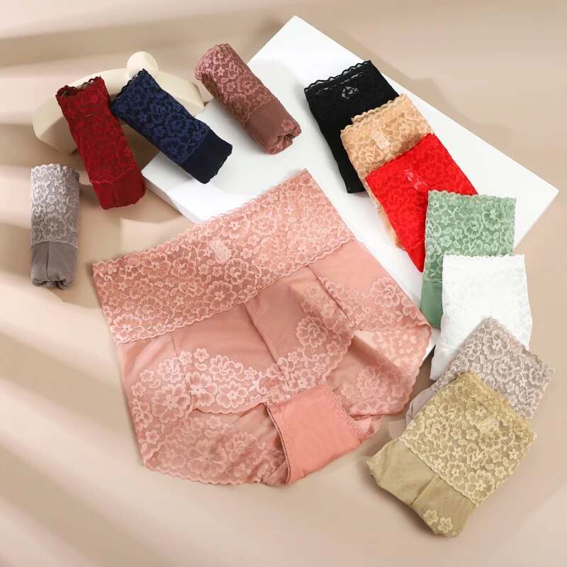 سراويل داخلية نسائية شفافة من  - مراجعة Elastic Lace Trim وسعره